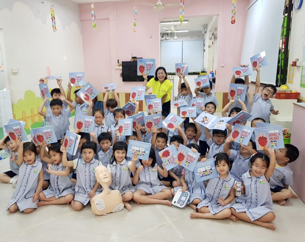 Kindergarten Kids Dare To Save A Heart
