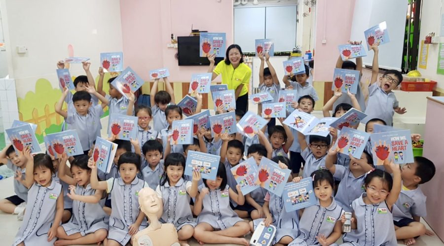 Kindergarten Kids Dare To Save A Heart