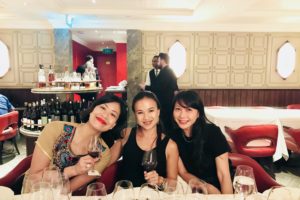 Dr Jade, Jen & Elyn at the Sine Qua Non dinner