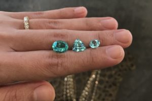 Paraiba tourmalines