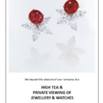 invitation for the Christie's preview of the jewellery auction