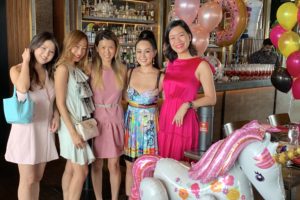 Celebrating Serene Chua's birthday lunch on Good Friday