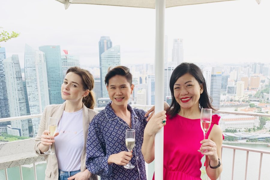 Champagne brunch at Lavo, at the Marina Bay Sands