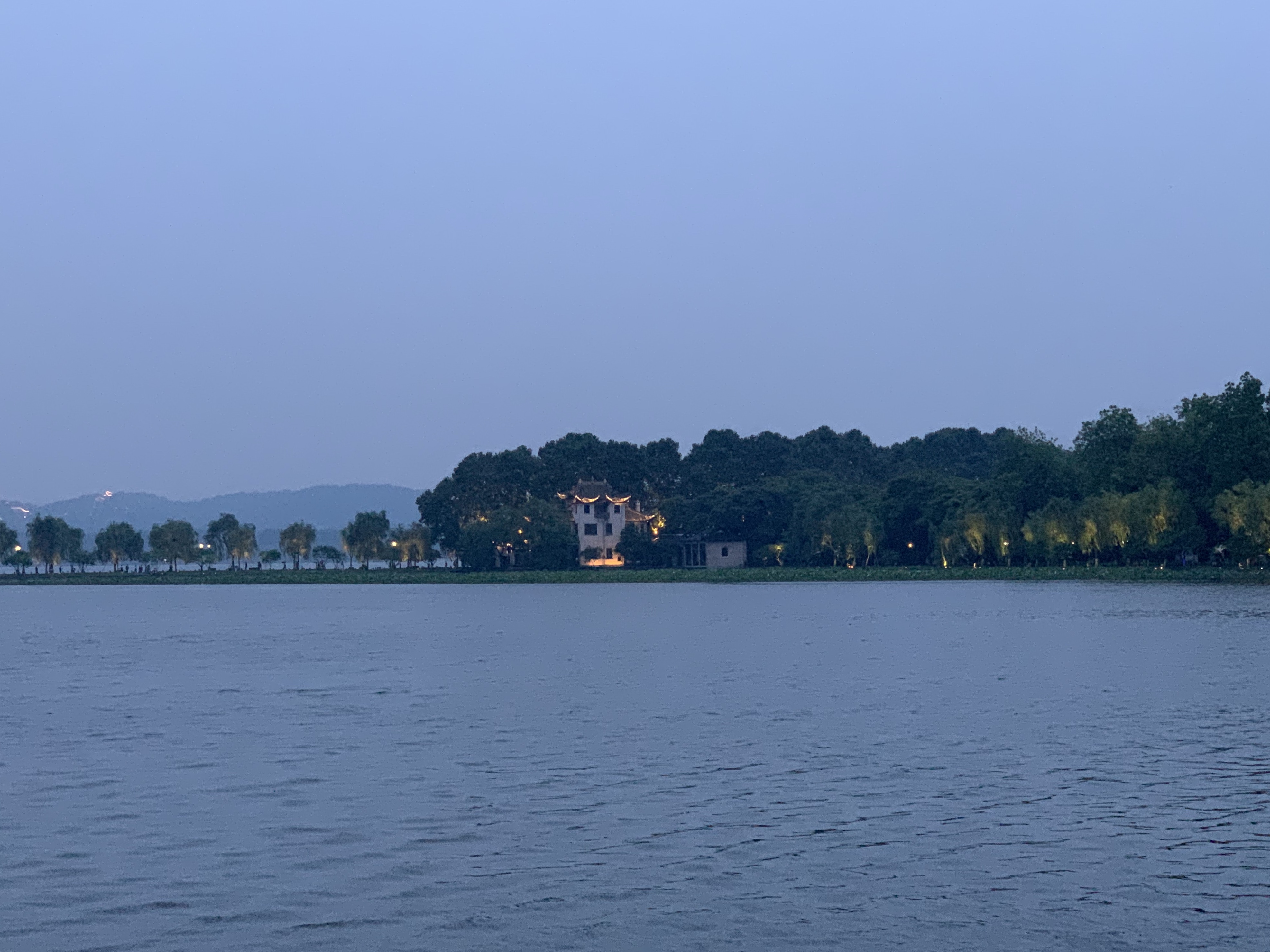 Hangzhou in the dusk