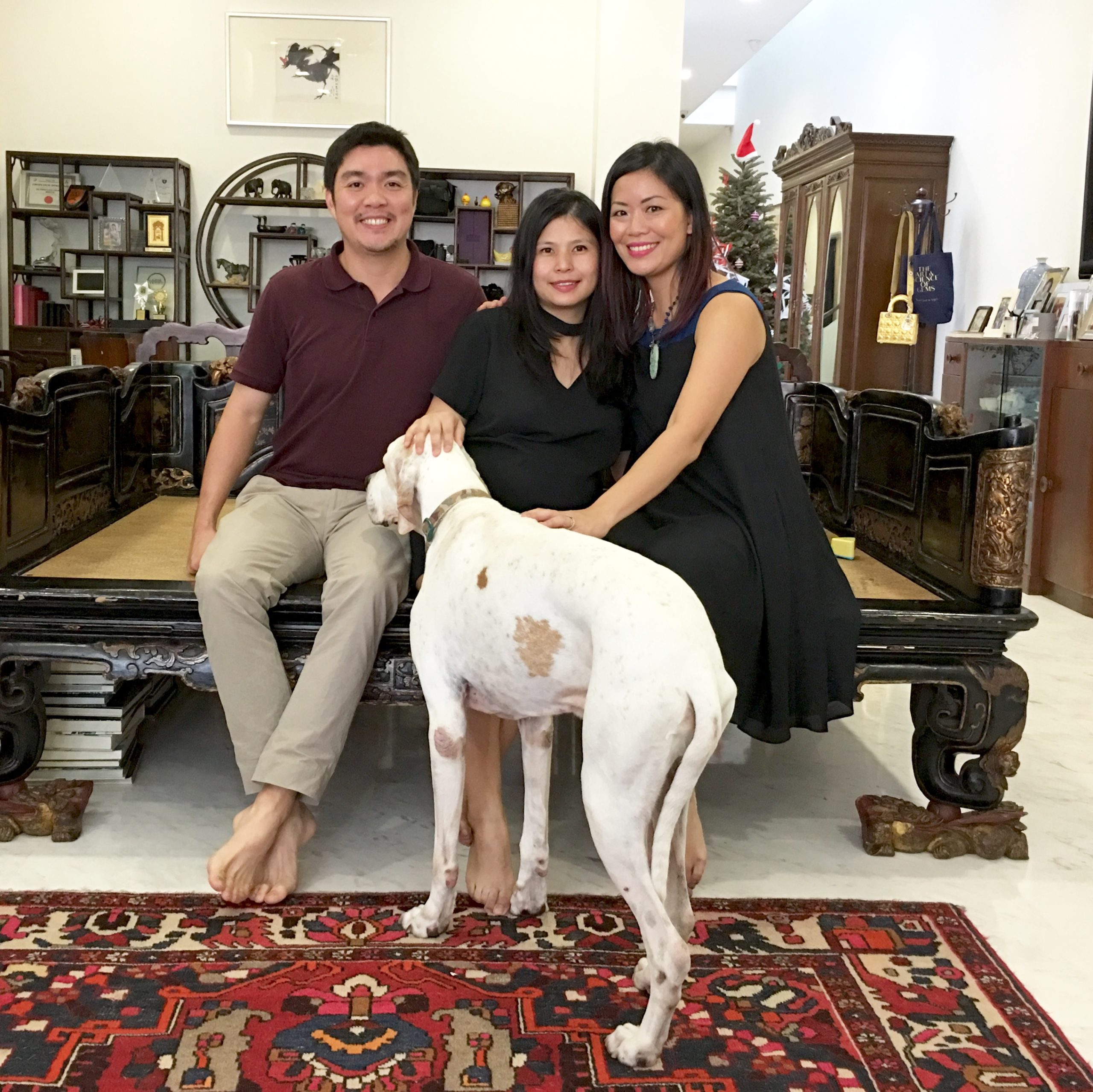 Shaun & Marilyn with Dog Dylan